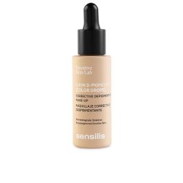 Sensilis SKIN D-PIGMENT [COLOR DROPS] Maquillaje Corrector Despigmentante Base #Beige Rose 30 ml