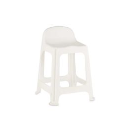 Taburete Alto Plast Blanco Kipit 40X59CM (12 Unidades) Taburete Alto Plast Blanco Kipit 40X59CM (12 Unidades)