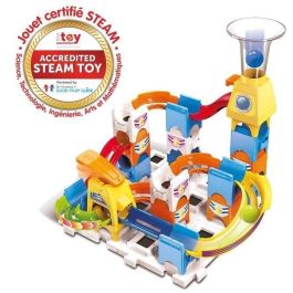VTECH Marble Rush Marble Run Juego de Descubrimiento XS100 para Niños 4 Años+ con 30 Piezas y 3 Bolas