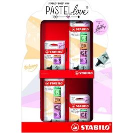 Stabilo Rotulador fluorescente mini Boss Original Pastel Love expositor 72 unidades colores surtidos trazo 2-5 mm Precio: 89.49999982. SKU: B1CRFFEVVK