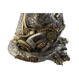 DKD Home Decor Mesita Auxiliar Steampunk Gris Multicolor 36 x 51 x 33 cm