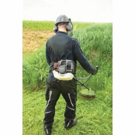 Scheppach BCH3300-100PB Desbrozadora de gasolina 2 tiempos 32,6cm³ con cabezal de hilo y cuchilla, ancho de corte 430-255mm, arnés.