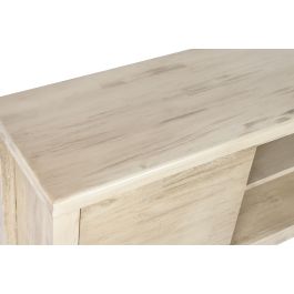 DKD Home Decor Mueble TV Tropical Natural Acacia 160x55x42 cm