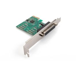 Digitus OXPCIe952 - Tarjeta de Interfaz Paralela PCIe 1x, Puerto Paralelo EPP/ECP para PC, Plug & Play con Windows