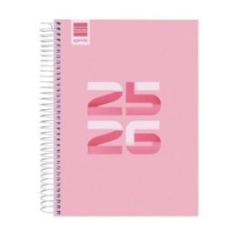 Finocam Agenda Cool Para Estudiantes Espiral 4º 1Dp Rosa 2025-2026 - Organización escolar, contenido útil y práctico Precio: 6.89000015. SKU: B178E8HF5C