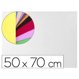 Goma Eva Liderpapel 50x70 cm 60 gr-M2 Espesor 2 mm Textura Toalla Blanco 10 unidades