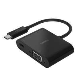 Belkin AVC001BTBK Adaptador USB-C a VGA + Carga 60W USB 3.2 Gen 1 Type-C para Windows y macOS Precio: 29.6899999. SKU: S7115017