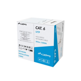 LANBERG LCU6-15CC-0305-S Cable de Red Gris 305 m Cat6 U/UTP (UTP) Precio: 89.69000007. SKU: B14LT4CTL7
