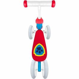 Paw Patrol Correpasillos sin Pedales para Bebés, Mi Primera Bicicleta de Equilibrio 4 Ruedas Azul y Rojo