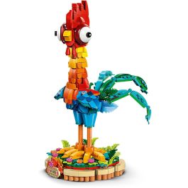 LEGO 43272 Disney Vaiana 2 Heihei - Juguete de Construcción con Pollo para Niñas de 9 Años
