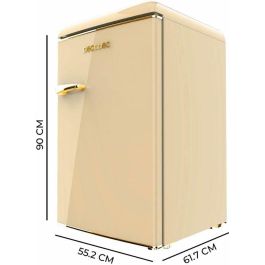 Cecotec Frigorífico Independiente CoolMarket TT Origin 110 Beige 110L Clase E