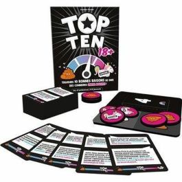 Asmodee Juegos de Cócteles Diez Mejores 18+ | Juego de Mesa para Adultos | 4 a 9 Jugadores | 30 Minutos | 500 Temas Locos