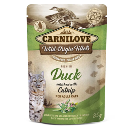 Carnilove Comida Húmeda para Gato Sabor Pato 24x85 gr Precio: 25.4999998. SKU: B12KPW9VKF