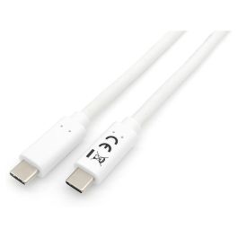 EQUIP 128362 Cable USB-C a USB-C 3.2 Gen 1 Macho/Macho 2 metros Blanco 60W PD Precio: 30.8999999. SKU: S7811146