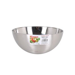 Ensaladera Quttin Plateado Ø 29,5 cm Acero (6 Unidades)