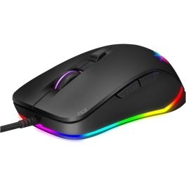 INCA IMG-327 Ratón Gaming 4800 DPI, RGB, 6 Botones, USB, Negro