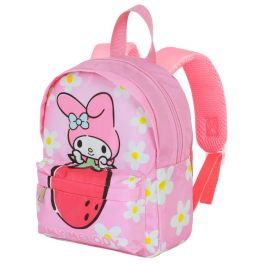 Sanrio My Melody Joy Strawberry Mochila Preescolar Ligera con Cremallera, Rosa