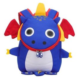 Dohe Mochila Infantil Modelo Dragón Azul - Resistente poliéster con compartimento principal y bolsillo interior acolchado Precio: 23.50000048. SKU: B1GWH4L75A