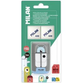 Milan Afilaborra Compact Aliens + 2 Gomas de Recambio Blíster, Sacapuntas y Borrador, Ref. BMM9215 Precio: 3.50000002. SKU: B1CK3VBDHX