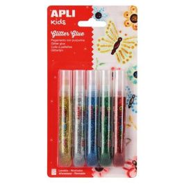 Cola Glitter Glue Apli Lapiz Metalizado 5X13Ml Precio: 3.50000002. SKU: B1G3XKDHAH