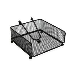 Servilletero Versa Negro Acero Hierro 17,5 X 9 X 18 CM Precio: 7.49999987. SKU: B15SXG2LX4