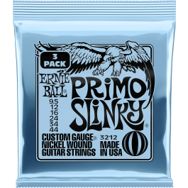 Ernie Ball Juego Eléctrica Slinky Primo .0095-44 Tripack (3) Precio: 19.49999942. SKU: B17AZ87KP2
