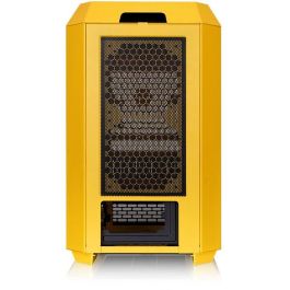 Thermaltake The Tower 250 Butter Caramel Mini Torre PC Mini-ITX Amarillo con Panel LCD