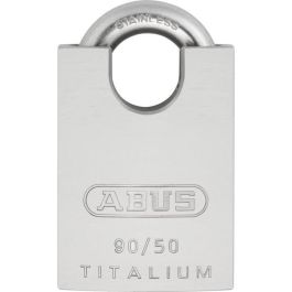 Abus 90RK/50 Candado de Seguridad de Aluminio para Exterior con Arco Protegido y Cilindro Intercambiable, Anti-intemperie Precio: 52.5000003. SKU: B1ESQ6PFFR