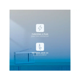 Daewoo Radio Portátil AM/FM Antena Telescópica Auriculares Incluidos Jack 3.5 mm Color Plata