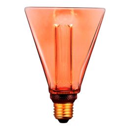 Fbright Bombilla LED Decorativa Diamante E27 4W 200LM 1800K Luz Cálida Vintage Ámbar Cristal Dorado 108x155mm Precio: 14.49999991. SKU: B12K9NWWMB