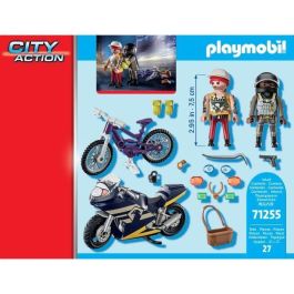 Fuerzas especiales y ladrón playmobil city action