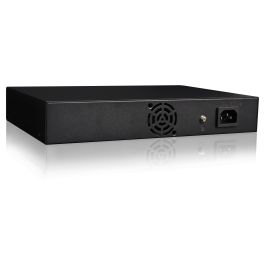 Level One GEP-1061 Switch Gestionado L2 Gigabit Ethernet 8x PoE+ 2x SFP Montaje Rack 180W