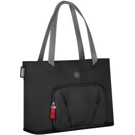 Wenger Motion Deluxe Tote 16 pulgadas (39,6 cm) para portátil, expandible, Chic Black
