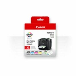 Canon PGI 2500XL Tinta Ecopack Cuatricolor para Maxify IB 4050-4150, MB 5050-5150-5155-5350-5450-5455 - Pack 4 Colores
