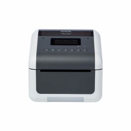 Brother TD-4550DNWB Impresora de Etiquetas Térmica Directa 300x300 DPI 152 mm/s Inalámbrico y Alámbrico Gris Blanco Precio: 573.88999976. SKU: B1FX6SL6YR