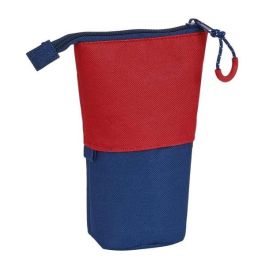 Estuche Cubilete Safta University Rojo Azul marino (8 x 19 x 6 cm) Estuche Cubilete Safta University Rojo Azul marino (8 x 19 x 6 cm)