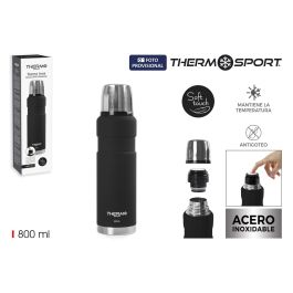 Thermosport Termo Acero Negro 800 ml - 8 cm (Ancho) x 30 cm (Alto) x 8 cm (Largo) (6 Unidades) Precio: 41.68999945. SKU: B1JWWKRPML