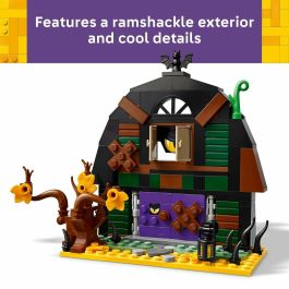 LEGO 40721 Granero de Halloween – Juguete de construcción Esqueleto para niños de 8 años en adelante