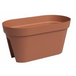 Jardinera para Balcón - Plástico - Terracota - Rectangular - L60 x P30 x H30cm - ARTEVASI