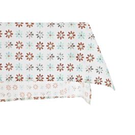 DKD Home Decor 2 Sets de Mantel y Accesorios de 5 Piezas Urban Colección Casablanca 2022 Azul Celeste Gris Poliéster 150x150 cm