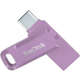 Sandisk Ultra Dual Drive Go USB Type-C 128GB, USB 3.2 Gen 1 (3.1 Gen 1), 400 MB/s Lectura, Giratorio, Lavanda Precio: 34.50000037. SKU: B1DAM3XHRR