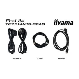 Iiyama PROLITE TE7514MIS-B2AG Pantalla digital táctil 75" 4K Ultra HD Android, Wifi, 24/7