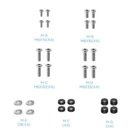 TOOQ Soporte suelo ruedas "COLOSO" 37-100"