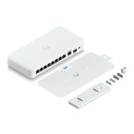 Ubiquiti Switch Flexible 8 Puertos 2.5 GbE PoE++ con Uplink Combinado 10G SFP+/RJ45, 60W, 60 Gbps, Blanco Ubiquiti Switch Flexible 8 Puertos 2.5 GbE PoE++ con Uplink Combinado 10G SFP+/RJ45, 60W, 60 Gbps, Blanco