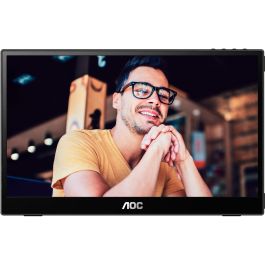 AOC Monitor 15.6" 16T3EA WLED IPS Full HD 1920 x 1080 Pixeles 4 ms 16.7 Millones de Colores