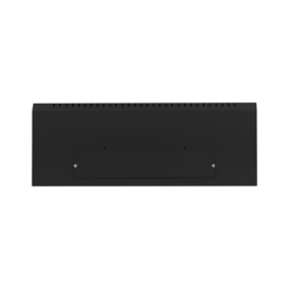 Lanberg WAF1-5203-06-00B Armario Rack 6U Bastidor de Pared con Capacidad de 60 kg, Protección IP20 y Bloqueo, Color Negro