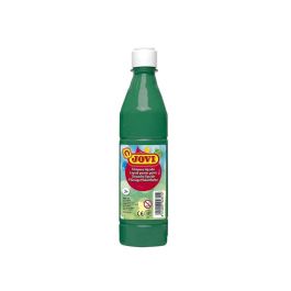 Témpera Jovi Verde oscuro 500 ml (12 Unidades)