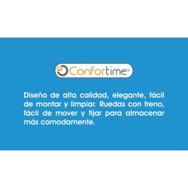 Confortime Perchero extensible 80-150 x 42 x 90-160 cm (3 Unidades)