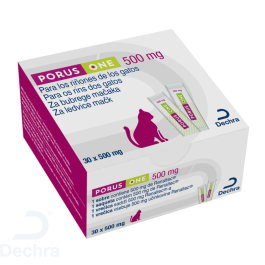 Dechra Porus One Polvo Oral 500 mg - 30 Sobres para Salud Renal Felina Precio: 29.5000002. SKU: B1JVD6BPF9