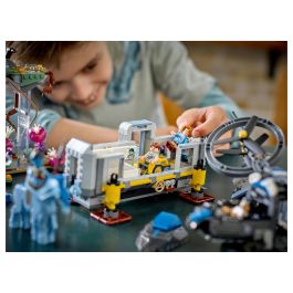 LEGO 75574 Avatar Montañas Flotantes: Sector 26 y Samson de la RDA, Juego de Construcción, 887 Piezas, a Partir de 9 Años